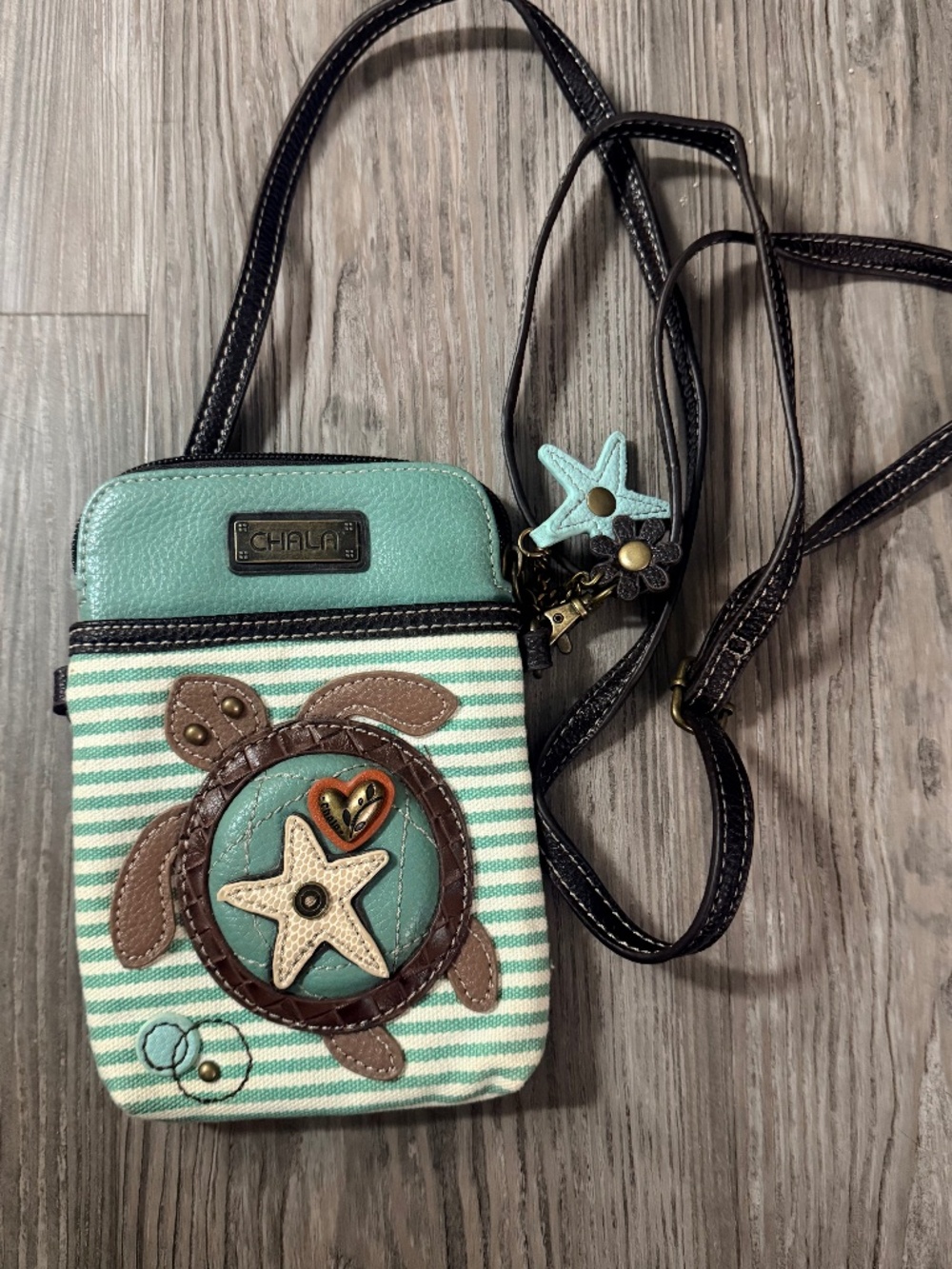 Chala Turtle Crossbody Bag
